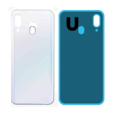 BACK DOOR COMPATIBLE FOR SAMSUNG GALAXY A40 A405/2019 (WHITE) - Tiger Parts