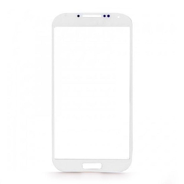 FRONT GLASS FOR SAMSUNG GALAXY S4 (WHITE) - Tiger Parts