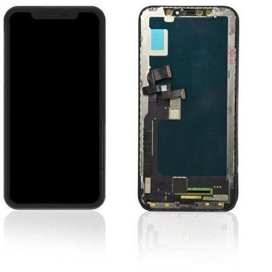 IPhone X Black LCD And Digitizer Glass Screen Replacement - Tiger Parts