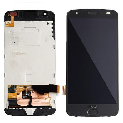 LCD ASSEMBLY COMPATIBLE FOR MOTO Z FORCE DROID (BLACK) - Tiger Parts