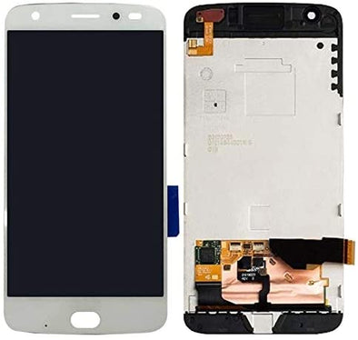 LCD ASSEMBLY COMPATIBLE FOR MOTO Z FORCE DROID (WHITE) - Tiger Parts