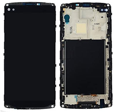 LCD ASSEMBLY WITH FRAME COMPATIBLE FOR LG V10 (BLACK) - Tiger Parts