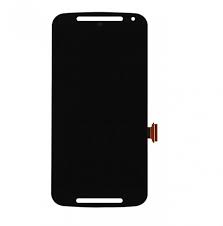LCD ASSEMBLY WITH FRAME COMPATIBLE FOR MOTOROLA MOTO G2 (BLACK) - Tiger Parts