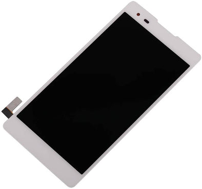 LCD ASSEMBLY WITH FRAME FOR LG TRIBUTE HD (LS676) (WHITE) - Tiger Parts