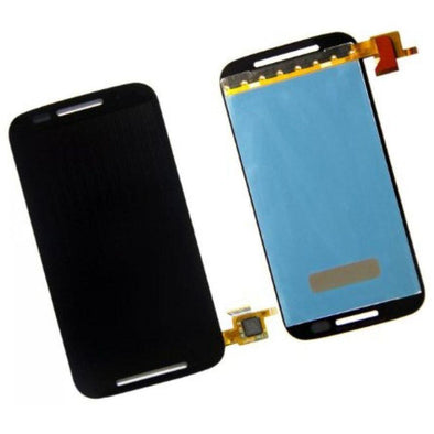 LCD ASSEMBLY WITHOUT FRAME COMPATIBLE FOR MOTOROLA MOTO E BLACK - Tiger Parts