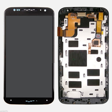 LCD ASSEMBLY WITHOUT FRAME COMPATIBLE FOR MOTOROLA MOTO X2 BLACK - Tiger Parts