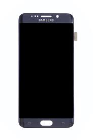 LCD + TOUCH FOR SAMSUNG S6 EDGE WITH FRAME BLUE - Tiger Parts