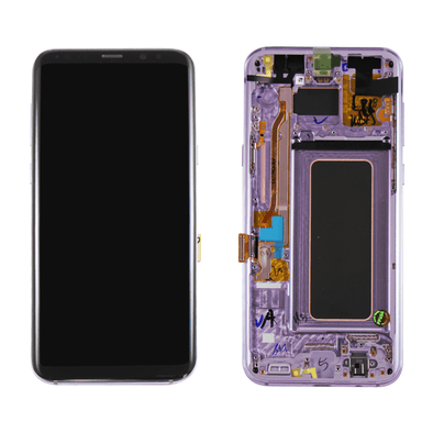 LCD + TOUCH FOR SAMSUNG S8 VIOLET - Tiger Parts