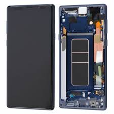 OLED ASSEMBLY WITH FRAME COMPATIBLE FOR SAMSUNG NOTE 9 (BLUE) - Tiger Parts