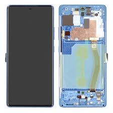OLED ASSEMBLY WITH FRAME FOR SAMSUNG GALAXY S10E (PRISM BLUE) - Tiger Parts
