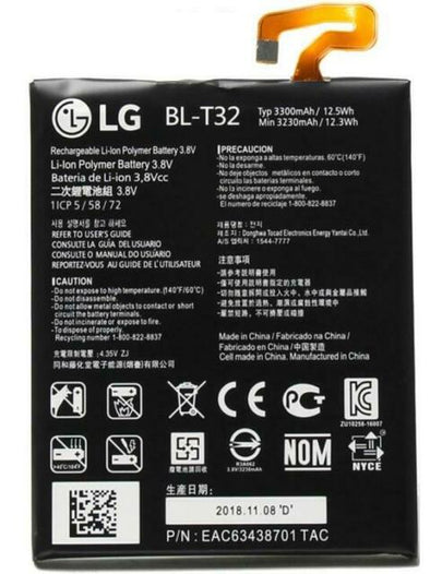 REPLACEMENT BATTERY COMPATIBLE FOR LG G6 (BL-T32) - Tiger Parts