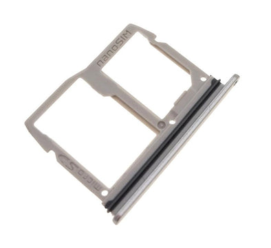 SIM CARD TRAY COMPATIBLE FOR LG STYLO 5 (SILVERY WHITE) - Tiger Parts