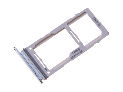 SIM TRAY FOR SAMSUNG S20 (BLUE) (DOUBLE) - Tiger Parts