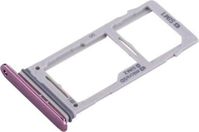 SIM TRAY FOR SAMSUNG S20 (PINK) (DOUBLE) - Tiger Parts