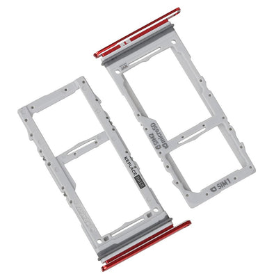 SIM TRAY FOR SAMSUNG S20 (RED) - Tiger Parts