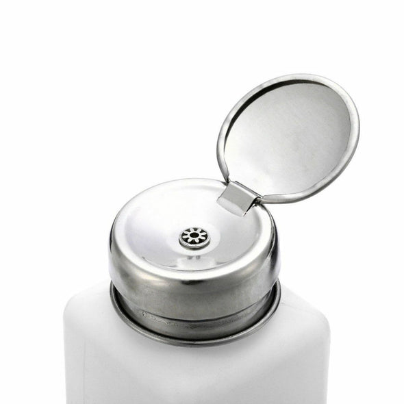100-200ML ESD FLUID DISPENSER Plastic Alcohol Bottle Soldering Iron Repair White - Tiger Parts