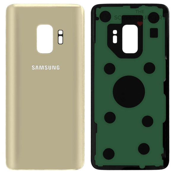 BACK DOOR COMPATIBLE FOR SAMSUNG GALAXY S9 (GOLD) - Tiger Parts