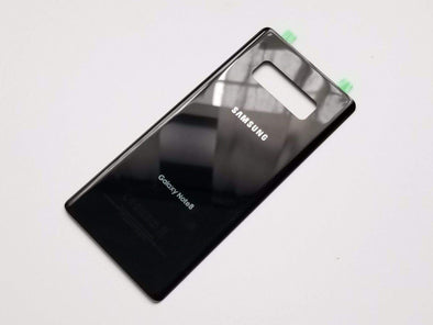 BACK DOOR COMPATIBLE FOR SAMSUNG NOTE 8 (BLACK) - Tiger Parts