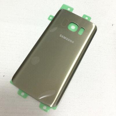 BACK DOOR COMPATIBLE FOR SAMSUNG S7 EDGE (GOLD) - Tiger Parts