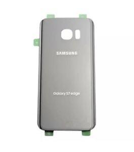 BACK DOOR COMPATIBLE FOR SAMSUNG S7 EDGE (SILVER) - Tiger Parts