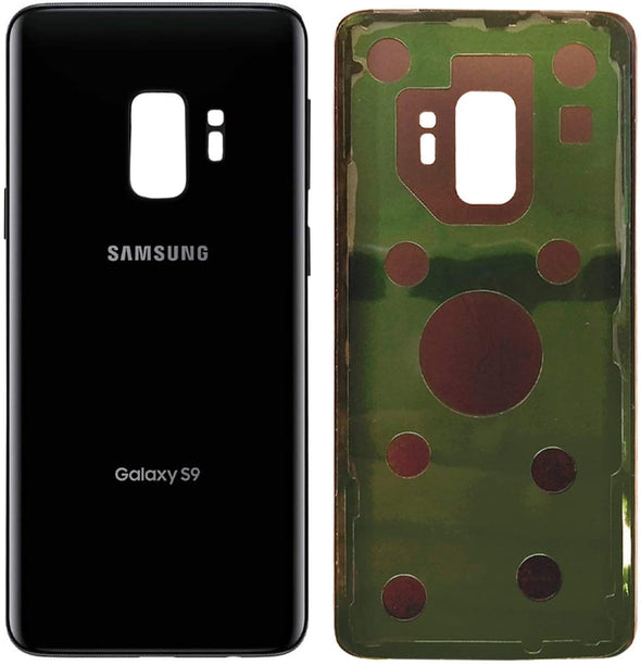 BACK DOOR COMPATIBLE FOR SAMSUNG S9 (BLACK - Tiger Parts