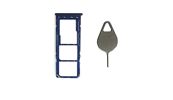 DUAL SIM CARDTRAY COMPATIBLE FOR SAMSUNG GALAXY A10 (A105) BLUE - Tiger Parts