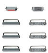 HARD BUTTONS (POWER/VOLUME/SWITCH) COMPATIBLE FOR IPHONE 6 / 6 PLUS - Tiger Parts