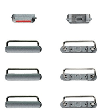 HARD BUTTONS (POWER/VOLUME/SWITCH) COMPATIBLE FOR IPHONE 6 / 6 PLUS - Tiger Parts