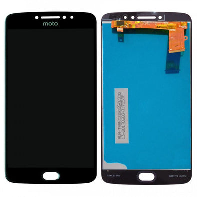 LCD ASSEMBLEY COMPATIBLE FOR MOTOROLA E4 (XT1767) (BLACK) - Tiger Parts