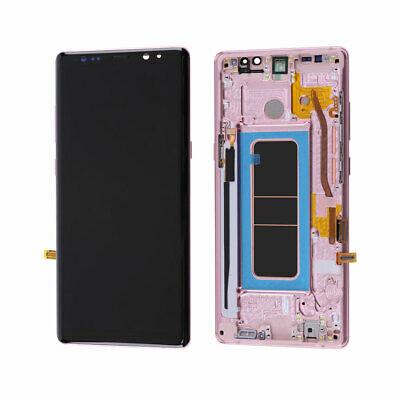 OLED ASSEMBLY WITH FRAME COMPATIBLE FOR SAMSUNG NOTE 8 (ORCHID) - Tiger Parts