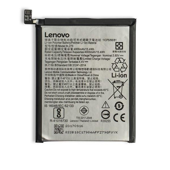 REPLACEMENT BATTERY COMPATIBLE FOR MOTOROLA MOTO G6 PLAY (BL270) - Tiger Parts