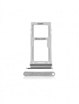 SIM CARD TRAY COMPATIBLE FOR LG G7 THINQ (SILVER) - Tiger Parts