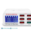 Sunshine 6 USB smart charge support QC 3.0 fast charge with digital display - Tiger Parts