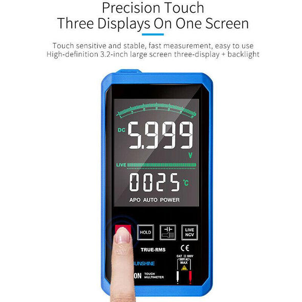 SUNSHINE DT-20N MULTIMETER FULLY AUTOMATIC HIGH PRECISION COLOR TOUCH SCREEN - Tiger Parts