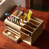 Toolguide wood container storage box Tool Stand Screwdriver Pliers Stand Rack - Tiger Parts